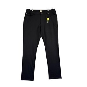 SWET Tailor All-Ways Stretch Travel Pants Mens 36x32 Black Performance
